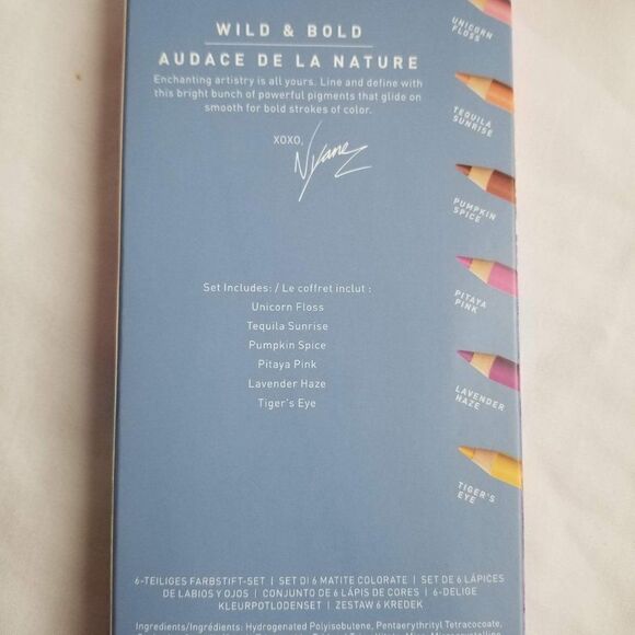 Morphe X Nyane Fierce Fairytale Wild & Bold 6 Piece Color Pencil Set - Picture 4 of 5